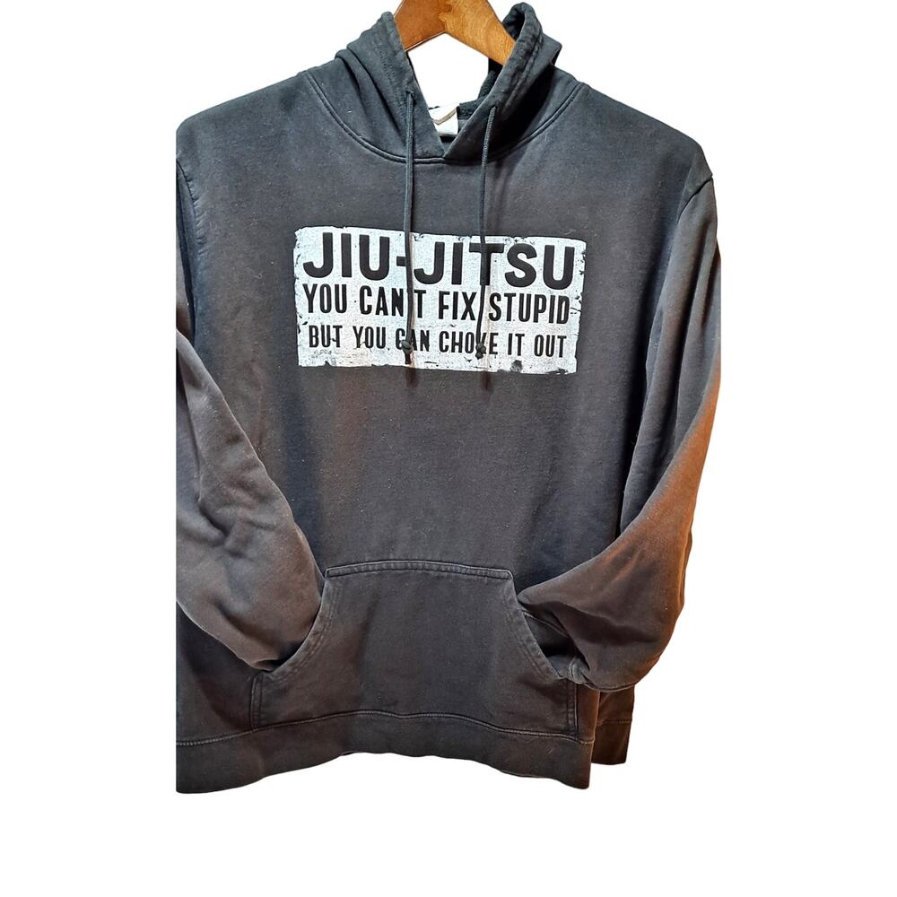 Ju Jitsu Hoodie, Delta Fleece, Size 2XL